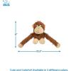 imageBest Pet Supplies Squeaky Tennis Toys for Dogs 2Pack HeavyDuty Interactive Pet Toys for Throwing and Fetching Supports Exercise and Natural Behavior Training Durable  LargeOHugAtan Brown