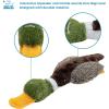 imageBest Pet Supplies Squeaky Tennis Toys for Dogs 2Pack HeavyDuty Interactive Pet Toys for Throwing and Fetching Supports Exercise and Natural Behavior Training Durable  LargeMallard Duck Gray  Gray  Brown