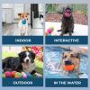 imageBest Pet Supplies Squeaky Tennis Toys for Dogs 2Pack HeavyDuty Interactive Pet Toys for Throwing and Fetching Supports Exercise and Natural Behavior Training Durable  LargeFuchsia  Green  Blue  Orange