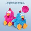 imageBest Pet Supplies Squeaky Tennis Toys for Dogs 2Pack HeavyDuty Interactive Pet Toys for Throwing and Fetching Supports Exercise and Natural Behavior Training Durable  LargeCluck Fuchsia