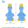imageBest Pet Supplies Squeaky Tennis Toys for Dogs 2Pack HeavyDuty Interactive Pet Toys for Throwing and Fetching Supports Exercise and Natural Behavior Training Durable  LargeBlue