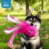 imageBest Pet Supplies Squeaky Tennis Toys for Dogs 2Pack HeavyDuty Interactive Pet Toys for Throwing and Fetching Supports Exercise and Natural Behavior Training Durable  LargeOctomutant Fuchsia