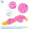 imageBest Pet Supplies Squeaky Tennis Toys for Dogs 2Pack HeavyDuty Interactive Pet Toys for Throwing and Fetching Supports Exercise and Natural Behavior Training Durable  LargeaCrinkle Duck Light Pink