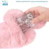 imageBest Pet Supplies Tough Dog Toys for Aggressive Chewers  Squeaky Dog Toys NonToxic Spiky Ball for Dental Health Interactive Toy Fuchsia Green M25quotDuck  Deer  Monkey  Pig  Squirrel