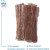 imageGigaBite 6 Inch Beef Gullet Jerky Strips 25 Pack  All Natural Free Range Beef Esophagus Taffy Dog Treat by Best Pet SuppliesEsophagus Sticks