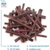 imageGigaBite 6 Inch Beef Gullet Jerky Strips 25 Pack  All Natural Free Range Beef Esophagus Taffy Dog Treat by Best Pet SuppliesEsophagus Sticks