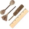 imageNatural Silvervine Cat Chew Toy  Interactive Silver Vine Chewing Toys with Catnip Like Effect  Trio Lollipop 2 Packs of 3Trio Sticks