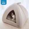 imagePet TentSoft Bed for Dog and Cat by Best Pet Supplies  Beige Corduroy 19quot x 19quot x H19quotBeige
