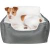 imagePet TentSoft Bed for Dog and Cat by Best Pet Supplies  Beige Corduroy 19quot x 19quot x H19quotBooster Gray