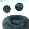 imagePet TentSoft Bed for Dog and Cat by Best Pet Supplies  Beige Corduroy 19quot x 19quot x H19quotCalming Bed Gray