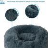 imagePet TentSoft Bed for Dog and Cat by Best Pet Supplies  Beige Corduroy 19quot x 19quot x H19quotCalming Bed Gray