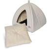 imagePet TentSoft Bed for Dog and Cat by Best Pet Supplies  Beige Corduroy 19quot x 19quot x H19quotSand Linen