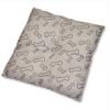 imagePet TentSoft Bed for Dog and Cat by Best Pet Supplies  Beige Corduroy 19quot x 19quot x H19quotSilver w Bones