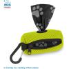imageVoyager Reflective Dog Leash with Neoprene Handle 5 FT and Reusable Mesh Dispenser Poop Bag Holder Set for Travel Walking Park and Outdoor Use Soft and Durable with ClipOn  TurquoiseLime Green Dispenser