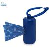 imageVoyager Reflective Dog Leash with Neoprene Handle 5 FT and Reusable Plastic Dispenser Poop Bag Holder Set for Walking and Outdoor Use Soft and Durable with ClipOn  Orange Orange DispenserLeash Dispenser Set Royal Blue