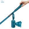 imageVoyager Reflective Dog Leash with Neoprene Handle 5 FT and Reusable Plastic Dispenser Poop Bag Holder Set for Walking and Outdoor Use Soft and Durable with ClipOn  Orange Orange DispenserLeash Dispenser Set Turquoise