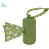 imageVoyager Reflective Dog Leash with Neoprene Handle 5 FT and Reusable Plastic Dispenser Poop Bag Holder Set for Walking and Outdoor Use Soft and Durable with ClipOn  Orange Orange DispenserLeash Dispenser Set Green