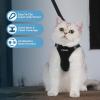 imageVoyager Stepin Air Cat Leash Harness Set  All Weather Mesh Step in Vest Harness for Small and Large Cats by Best Pet Supplies  Fuchsia XXS Chest 12135quotBlack