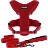 Harness Leash Set (Red Mesh)