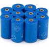 imageBest Pet Supplies Dog Poop Bags 150 Bags for Waste Refuse Cleanup Doggy Roll Replacements for Outdoor Puppy Walking and Travel Leak Proof and Tear Resistant Thick Plastic  OrangeBlue Unscented