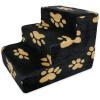 Paw Print on Black