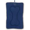 imageBest Pet Supplies Machine Washable Dog Crate Mat  DoubleSided Kennel Pad  Gray Linen M 30 x 19Navy Blue