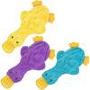 imageBest Pet Supplies Squeaky Tennis Toys for Dogs 2Pack HeavyDuty Interactive Pet Toys for Throwing and Fetching Supports Exercise and Natural Behavior Training Durable  LargeYellow  Purple  Turquoise