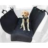 imageBest Pet Supplies Water Resistant Back Seat Cover for Dogs with Protective Pouch  Nonslip Backseat Protector for Cars SUVs ampamp Trucks Grey 58  54 CS210GRBack Seat Black