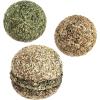 imageNatural Silvervine Cat Chew Toy  Interactive Silver Vine Chewing Toys with Catnip Like Effect  Trio Lollipop 2 Packs of 3Catnip Trio
