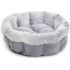Round Bed (Light Gray)