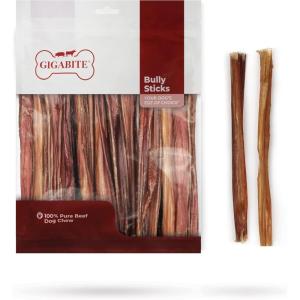 imageBest Pet Supplies GigaBite 6 Inch OdorFree All Natural Bully Sticks by  15 Pound