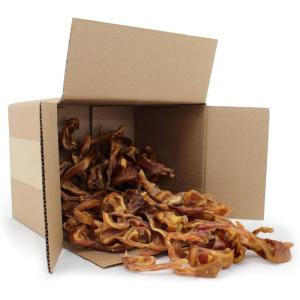 imageBest Pet Supplies GigaBite HalfCut Pig Ear Dog Chews Pack of 60Slivers