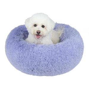 imagePet TentSoft Bed for Dog and Cat by Best Pet Supplies  Beige Corduroy 19quot x 19quot x H19quotCalming Bed Lavender