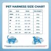 imageBest Pet Supplies  All Weather Mesh Reflective No Pull Harness for Small Medium Dogs Cats  Secure with Hook ampamp Loop Fastener Buckle Double DRings  Blue Trim MHarness Pink Trim