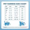 imageBest Pet Supplies  All Weather Mesh Reflective No Pull Harness for Small Medium Dogs Cats  Secure with Hook ampamp Loop Fastener Buckle Double DRings  Blue Trim MHarness Blue Trim