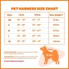 imageVoyager Freestyle 4in1 Dog Harness  Patent Pending Adjustable Webbing Harness with Removable Padding for Small to Large Dogs by Best Pet Supplies  Fuchsia STurquoise