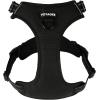 imageVoyager No Pull Dog Harness for Medium Dogs Dual Leash Attachments Adjustable Soft but Strong Pet Harness with 3M Reflective Technology Fuchsia Nylon M Chest 2025quotHarness Black Nylon