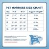 imageVoyager No Pull Dog Harness for Medium Dogs Dual Leash Attachments Adjustable Soft but Strong Pet Harness with 3M Reflective Technology Fuchsia Nylon M Chest 2025quotHarness Turquoise Nylon