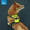 imageVoyager No Pull Dog Harness for Medium Dogs Dual Leash Attachments Adjustable Soft but Strong Pet Harness with 3M Reflective Technology Fuchsia Nylon M Chest 2025quotHarness Turquoise Nylon
