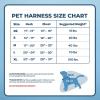 imageVoyager No Pull Dog Harness for Medium Dogs Dual Leash Attachments Adjustable Soft but Strong Pet Harness with 3M Reflective Technology Fuchsia Nylon M Chest 2025quotHarness Turquoise Nylon