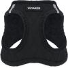 imageVoyager StepIn Plush Dog Harness  Soft Plush Step In Vest Harness for Small and Medium Dogs by Best Pet Supplies  Harness Turquoise Plush M Chest 16  18quotHarness Black Plush