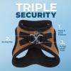 imageVoyager StepIn Plush Dog Harness  Soft Plush Step In Vest Harness for Small and Medium Dogs by Best Pet Supplies  Harness Turquoise Plush M Chest 16  18quotHarness Beige Plush