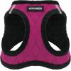 imageVoyager StepIn Plush Dog Harness  Soft Plush Step In Vest Harness for Small and Medium Dogs by Best Pet Supplies  Harness Turquoise Plush M Chest 16  18quotHarness Red Rose Plush