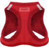 imageVoyager StepIn Plush Dog Harness  Soft Plush Step In Vest Harness for Small and Medium Dogs by Best Pet Supplies  Harness Turquoise Plush M Chest 16  18quotHarness Red Corduroy