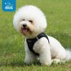 imageVoyager StepIn Plush Dog Harness  Soft Plush Step In Vest Harness for Small and Medium Dogs by Best Pet Supplies  Harness Turquoise Plush M Chest 16  18quotHarness Black Corduroy