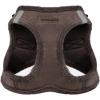 imageVoyager StepIn Plush Dog Harness  Soft Plush Step In Vest Harness for Small and Medium Dogs by Best Pet Supplies  Harness Turquoise Plush M Chest 16  18quotHarness Chocolate Suede