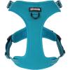 imageVoyager No Pull Dog Harness for Medium Dogs Dual Leash Attachments Adjustable Soft but Strong Pet Harness with 3M Reflective Technology Fuchsia Nylon M Chest 2025quotHarness Turquoise Nylon