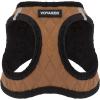 imageVoyager StepIn Plush Dog Harness  Soft Plush Step In Vest Harness for Small and Medium Dogs by Best Pet Supplies  Harness Turquoise Plush M Chest 16  18quotHarness Beige Plush
