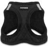 imageVoyager StepIn Plush Dog Harness  Soft Plush Step In Vest Harness for Small and Medium Dogs by Best Pet Supplies  Harness Turquoise Plush M Chest 16  18quotHarness Black Faux Leather