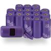imageBest Pet Supplies Poop Bags for Dogs 50 PostConsumer Recycled Content dog waste bags on rolls fits all poop bag holders for leashes  150 Count Assorted Colors ScentedPurple Lavender Scented